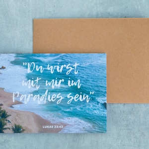 Carte pliante - Plage