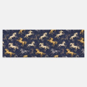 Navy Horse Scarf Equestrian Print Pashmina Wrap Blue Lightweight Shawl Fashion Accessory Daughter Gift Enthusiast Elegant Style Neck Large image 9