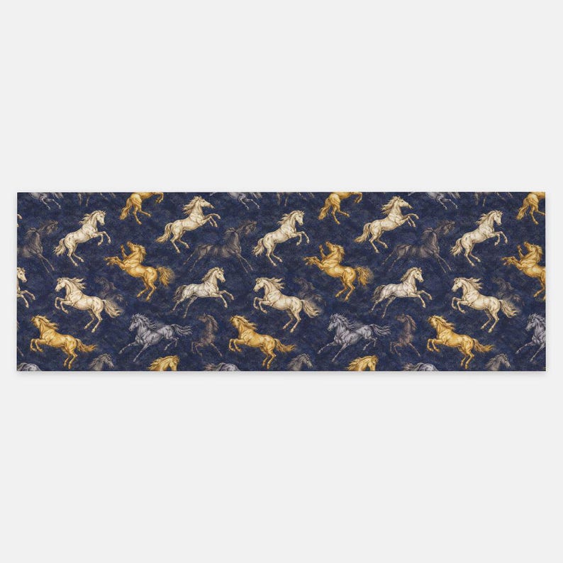 Navy Horse Scarf Equestrian Print Pashmina Wrap Blue Lightweight Shawl Fashion Accessory Daughter Gift Enthusiast Elegant Style Neck Large image 9