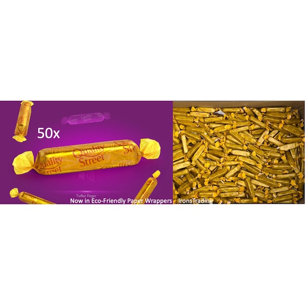 Quality Street Toffee Finger x50 Flavour Dated 08/25 Chocolate Choose Your Own