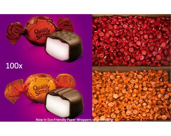 Quality Street Strawberry & Orange Creme x100 Flavour Dated 08/24 Chocolate Choose Your Own