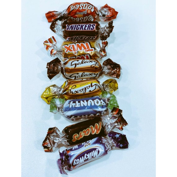 Celebrations Chocolate Snickers Flavour X100 Mini Bites Choose Your  Favourite 