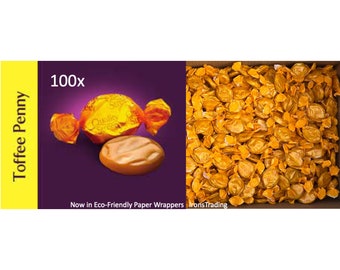 Quality Street Toffee Penny x100 Flavour Dated 08/24 Chocolate Choose Your Own