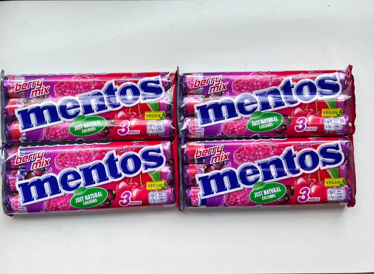 Mini Mentos in Promotional Packaging with Print