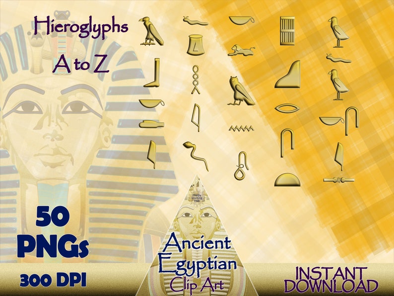 Ancient Egypt Clipart Images, Egyptian Clipart, Tutankhamun ...