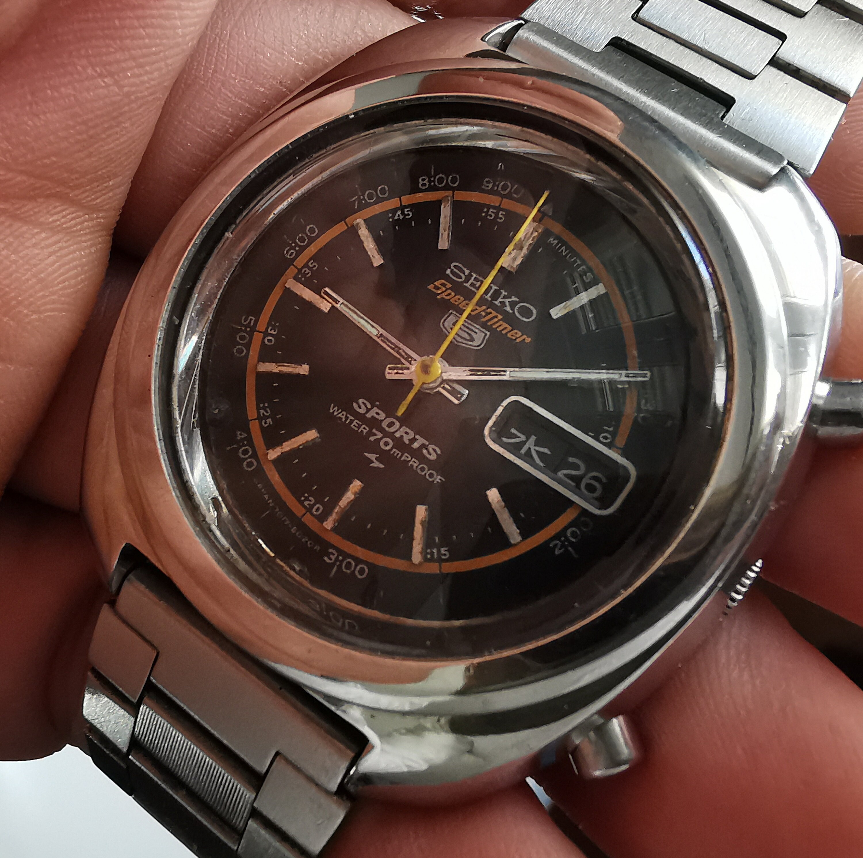 Seiko 7017-8000 5 Sports Speedtimer W70proof 1980 Chronograph - Etsy UK