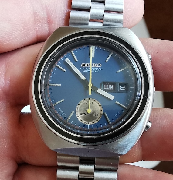 Chronograph Seiko 6139-8002 Bruce Lee Automatic All Original | Etsy