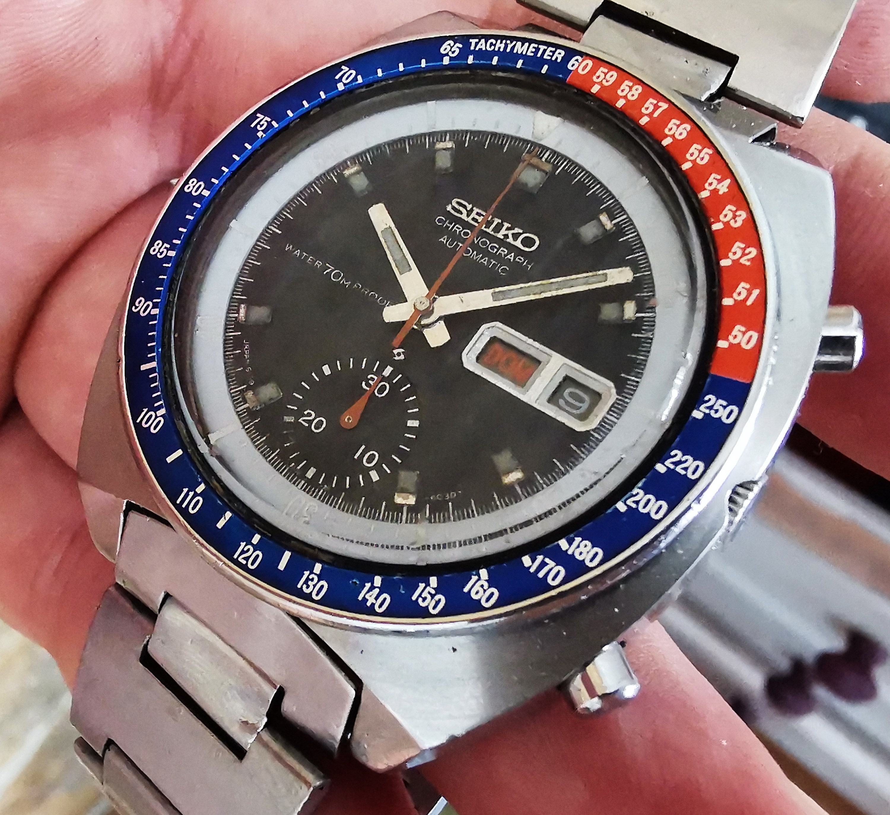 Chronograph Seiko 6139-6000 Pogue All Original From 1970. - Etsy Singapore