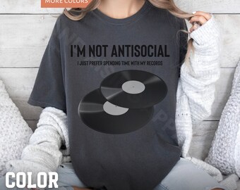 Camiseta del Día de las Tiendas de Discos para cumpleaños, regalo para amantes de los discos, camiseta vintage de música, amante de los discos de vinilo, camiseta de vinilo, camiseta retro de música, coleccionista