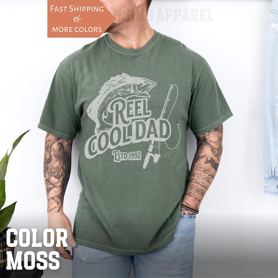 Reel Cool Daddy T-Shirt Fishing Lover Gift Father's Day Reel Cool Daddy T-Shirt Fishing Lover Gift Father's Day