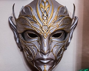 Masque d'elfe – Costume fantastique d'Halloween | Impression 3D