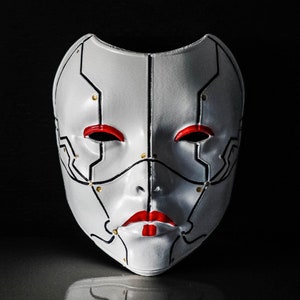 Realistic Geisha Japanese Traditional Culture Mask Anime Wearable