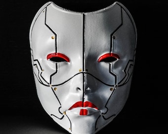 Masque de Geisha réaliste Culture traditionnelle japonaise Anime Wearable