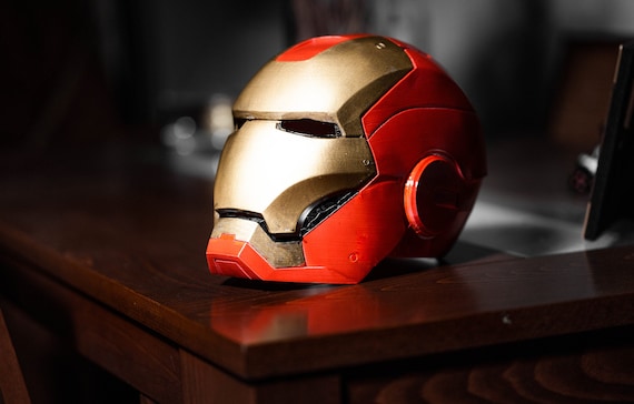 Casque Iron Man, casque Ironman Mark 3 en métal, Cosplay Iron Man