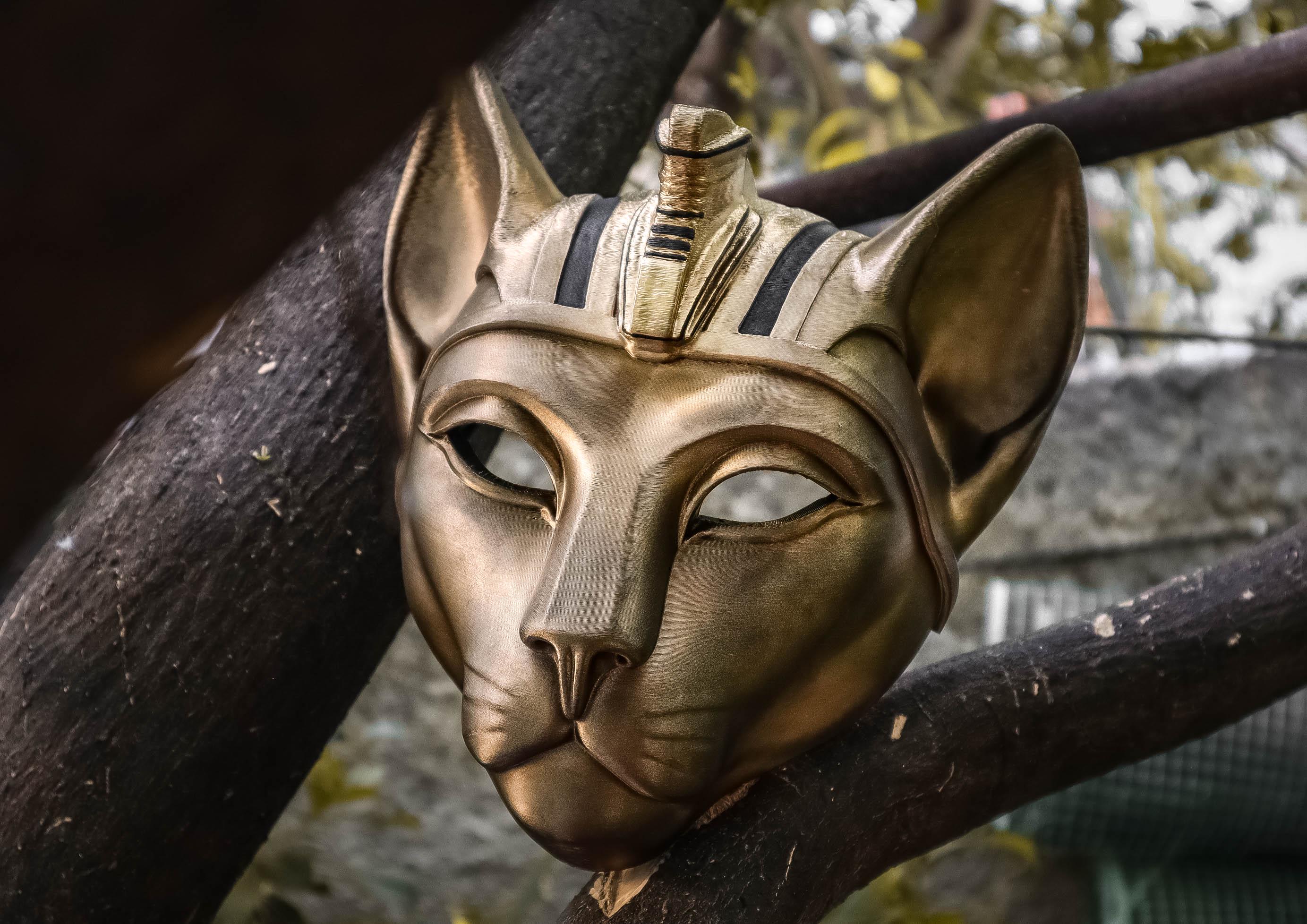Bastet mask - Etsy 日本
