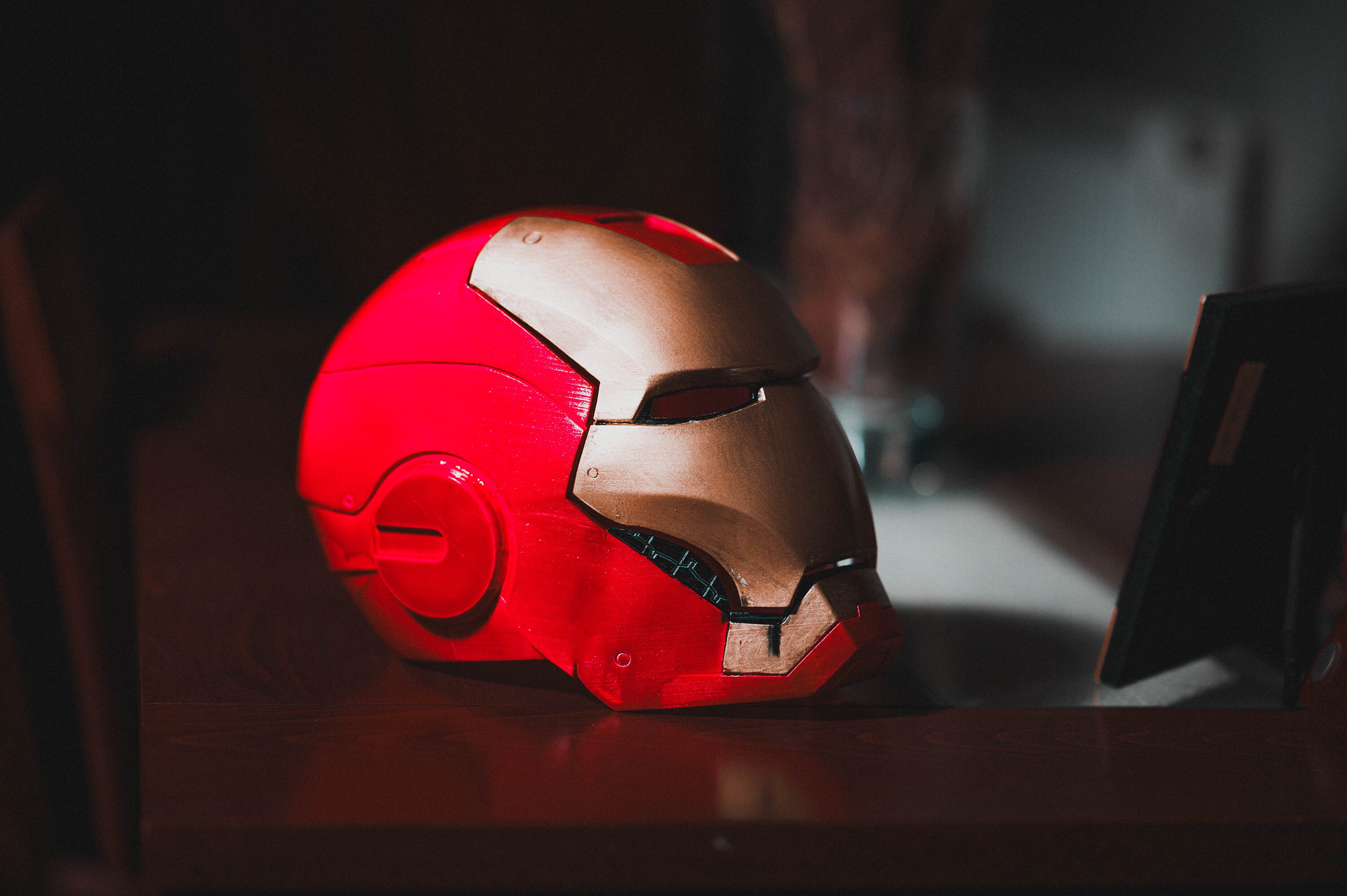 着用可能なアイアンマンMK3ヘルメット：実物大コスプレレプリカ - Etsy