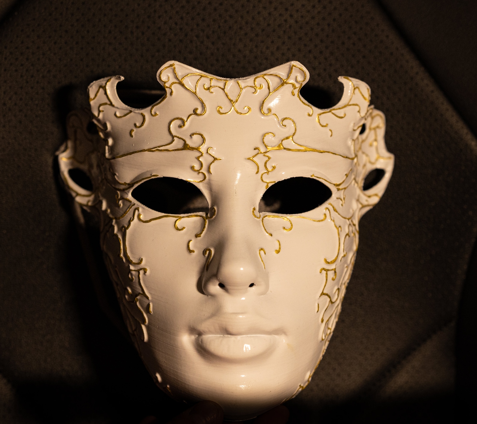 Masquerade Maskvenetian Maskprom Maskadult Promfull Face Etsy