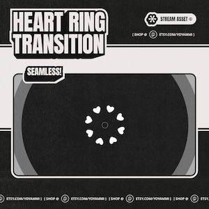Transizione dell&#39;anello del cuore / B&W / Twitch - Youtube