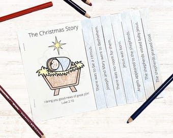 Desenho de Natal para colorir, Imprimíveis do Presépio, Artesanato do Presépio para Crianças, Artesanato do Nascimento de Jesus, Página para colorir do Presépio, Livro de colorir do Presépio