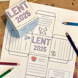 Palm Sunday Craft, Ash Wednesday, Lent for Kids, Lent Calendar, Good Friday, Sunday School Craft, Lent Banners, Lent Kids, Season of Lent