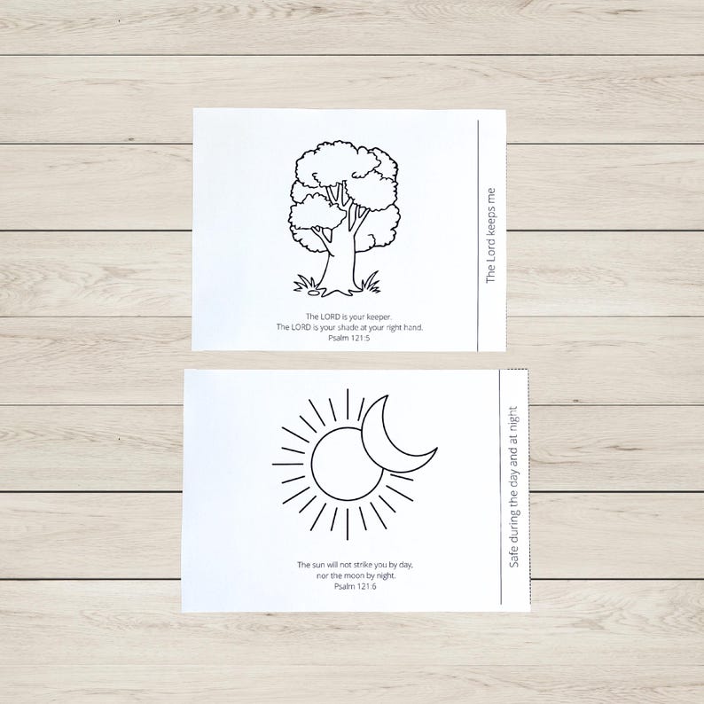 Psalm 23 Coloring Pages, Psalm 23 Craft Ideas, the Lord is My Shepherd ...