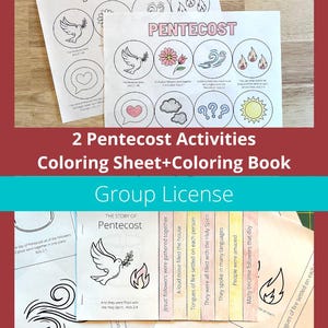 Sunday School Lesson, Pentecost Kids, Pentecost Craft Download, Holy Spirit Craft, Pentecost Activity, For Kids, Day of Pentecost Activities