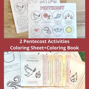 Pentecost Craft Download, Holy Spirit Craft, Pentecost Activity, Day of Pentecost Activities, Pentecost Kids, Sunday School Lesson, For Kids