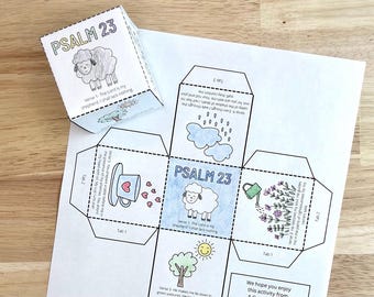 The Lord Is My Shepherd, Psalm 23 Printable, Psalm 23 Craft, Sunday School Lessons for Kids, Sunday School Crafts, Bible Coloring Book