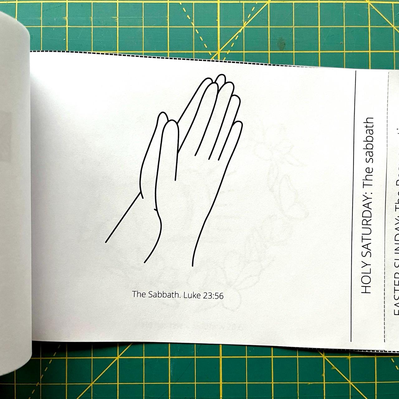 Lent Coloring Page, 40 Days of Lent Activities, Lent Craft for Kids ...