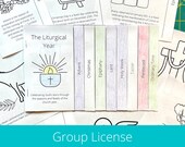 Liturgical Calendar, Printable Advent, Catholic Advent, Lent, Epiphany, Bible Coloring Book, Pentecost Craft, Holy Week, Catholic Liturgical
