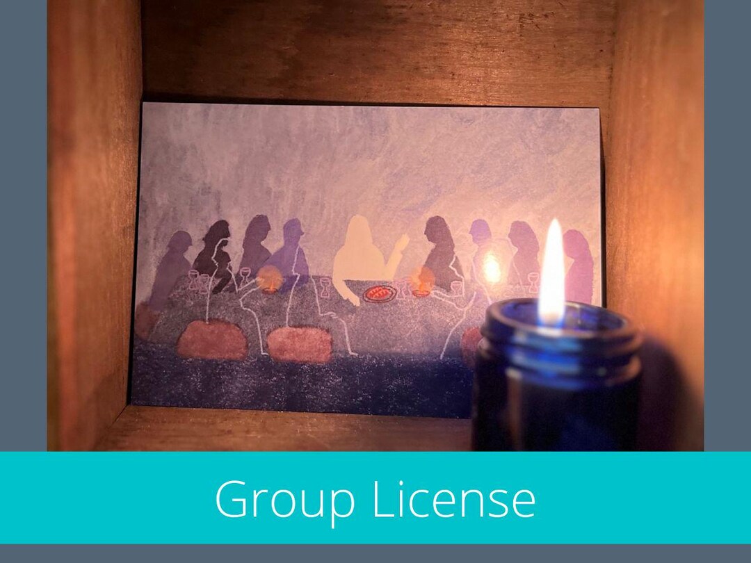 The Last Supper Digital Print, Holy Week Cards, Holy Week Art, Easter ...