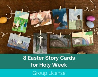 Holy Week for Kids Walk Through, Holy Week Printable, Easter Week, Holy Week Advent, Holy Week Print, Holy Week Art, Holy Week Bundle