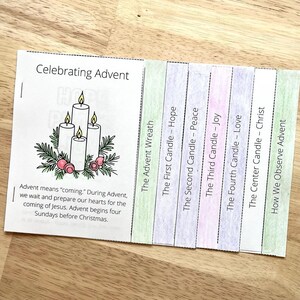 Adventskranspyssel för barn, Adventsmålarbilder, Adventsmålarbok, Adventaktivitet för barn, Söndagsskoleadvent, Adventpysselkit