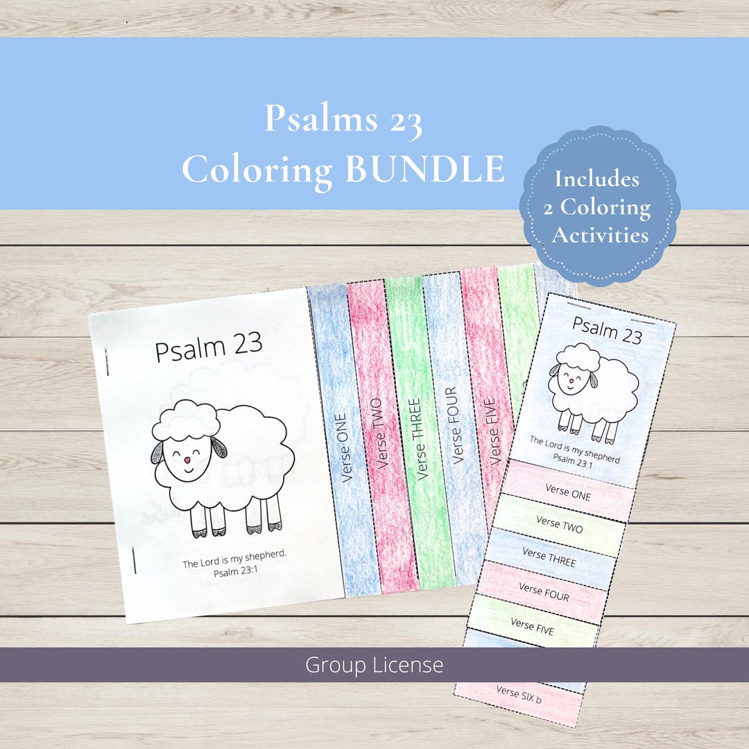The Lord is My Shepherd Craft for Kids, Psalm 23 Craft Ideas, Bible ...
