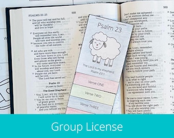 Psalm 23 Printable, The Lord is My Shepherd, Sunday school crafts, Bible Coloring Book, Printable Bible Bookmarks, Bible coloring pages