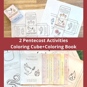 Holy Spirit Craft, Pentecost Kids, Pentecost Craft Download, Day of Pentecost Activities, Sunday School Lesson, Pentecost Activity, For Kids