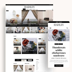 Magazine Website, Wordpress Blog Theme, Divi Blog Theme, News Website, Feminine Wordpress Theme, Luxury WordPress Theme, Magazine Template