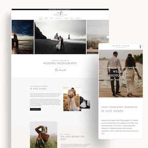 Photographer Website, Wordpress Photographer Theme, Kadence Photography Theme, Elopement Photographer Template, Feminine Wordpress Theme