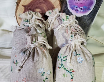 Moth Away Sachets Filled With Natural and Organic Herbs and Spices-single  Sachet-favors-gifts-home Care 