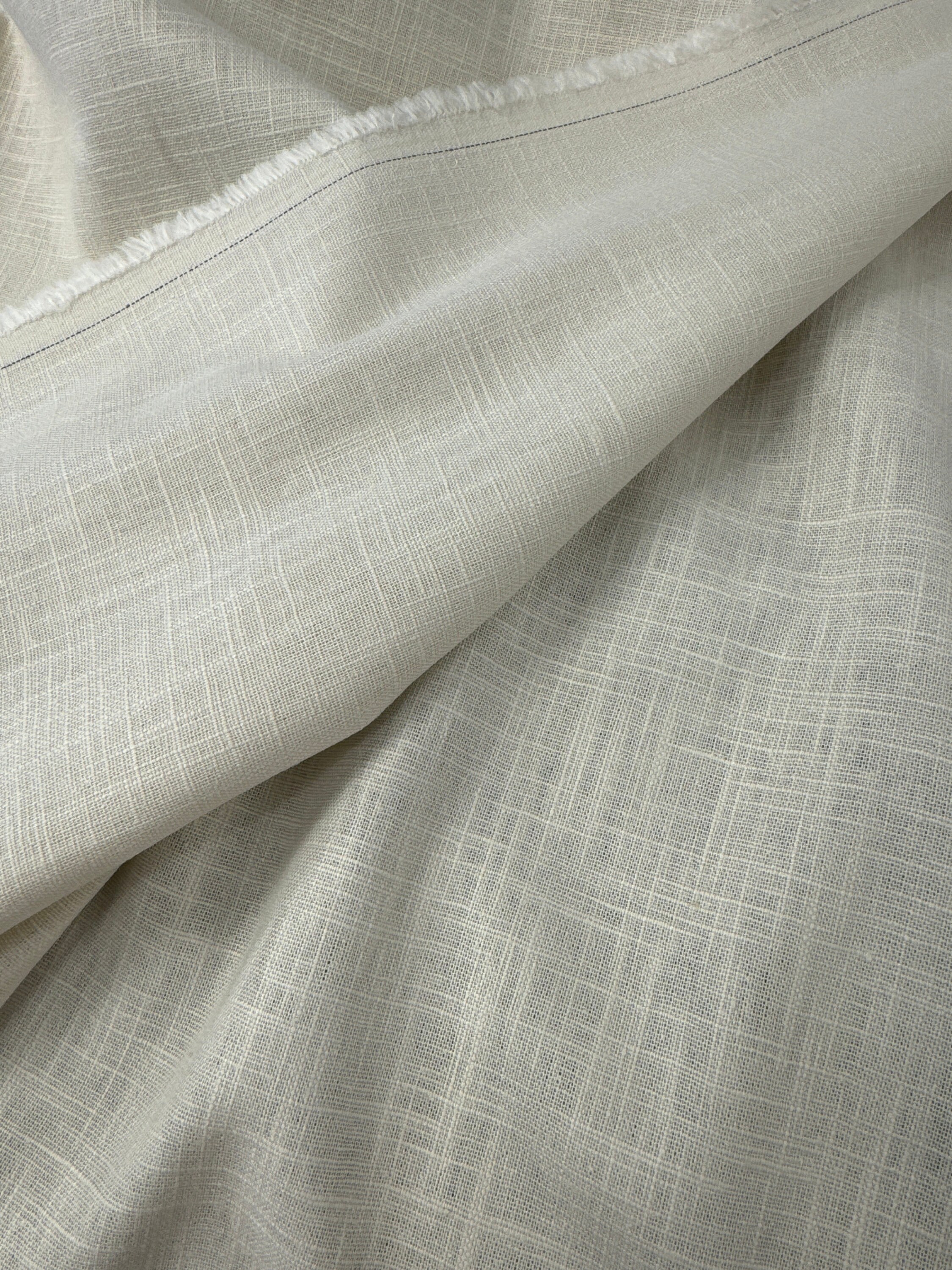 100% Linen - Washed, Color Natural - Etsy