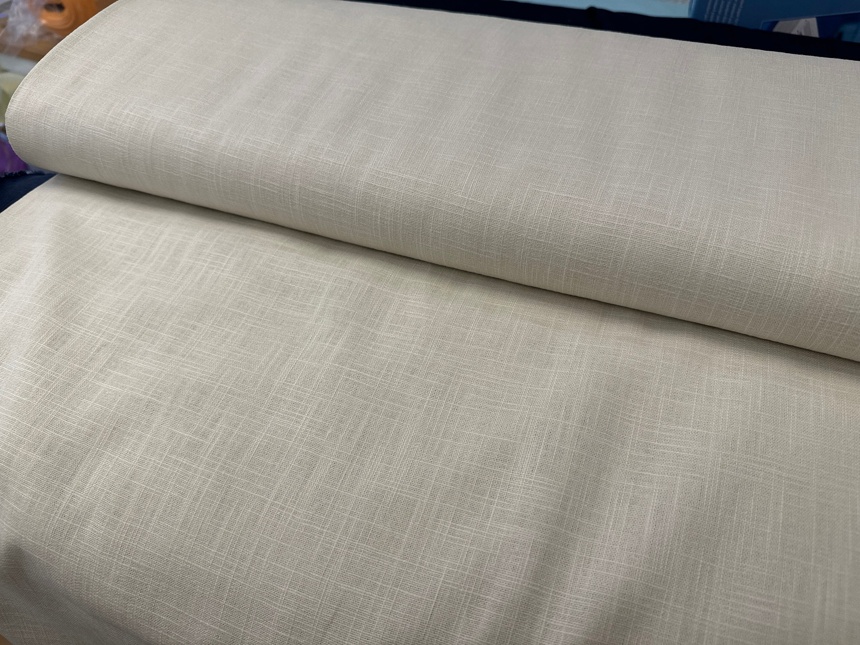 100% Linen - Washed, Natural Color - Etsy Sweden