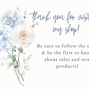 Tarjeta y sobre imprimibles para el Día de la Madre: saludo floral DIY para nuera, 5x7, descarga digital imagen 9