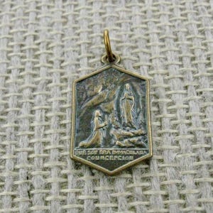 Our Lady of Lourdes Pendant