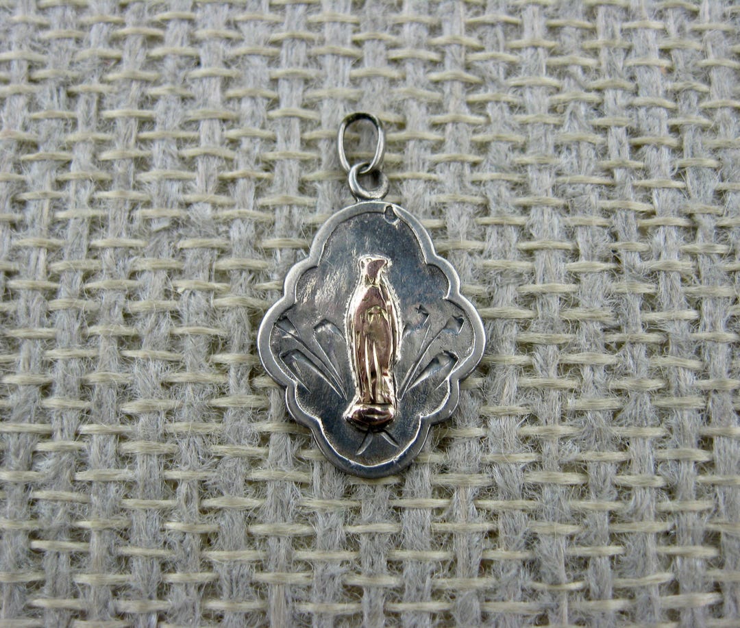 Our Lady of Lourdes Medal - Etsy