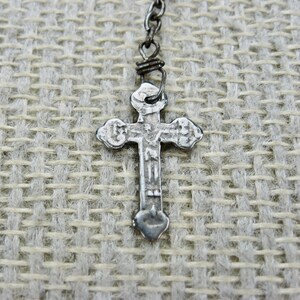 Saint Wilgefortis Rosary, made in France image 6