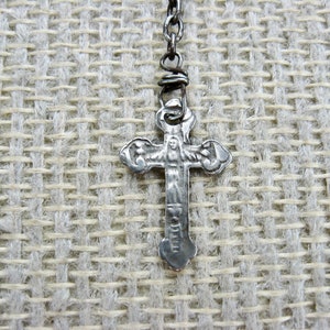 Saint Wilgefortis Rosary, made in France image 5