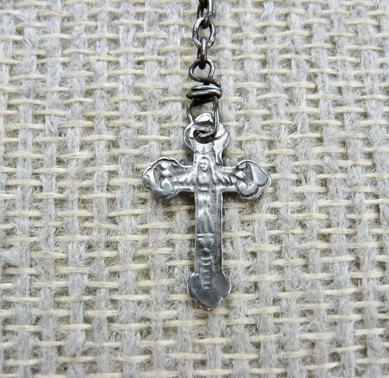 Saint Wilgefortis Rosary, made in France image 5