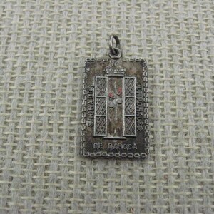 Our Lady of the Pillar with Sagrados Corporales Medal