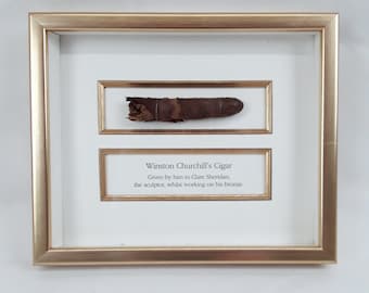1942 WW2 Winston Churchill Cigar With Provenance