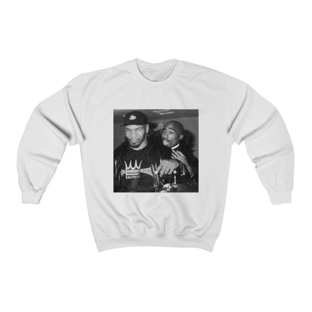 Mike Tyson & Tupac Sweatshirt | Hip Hop Clothing | Rapper Sweatshirt